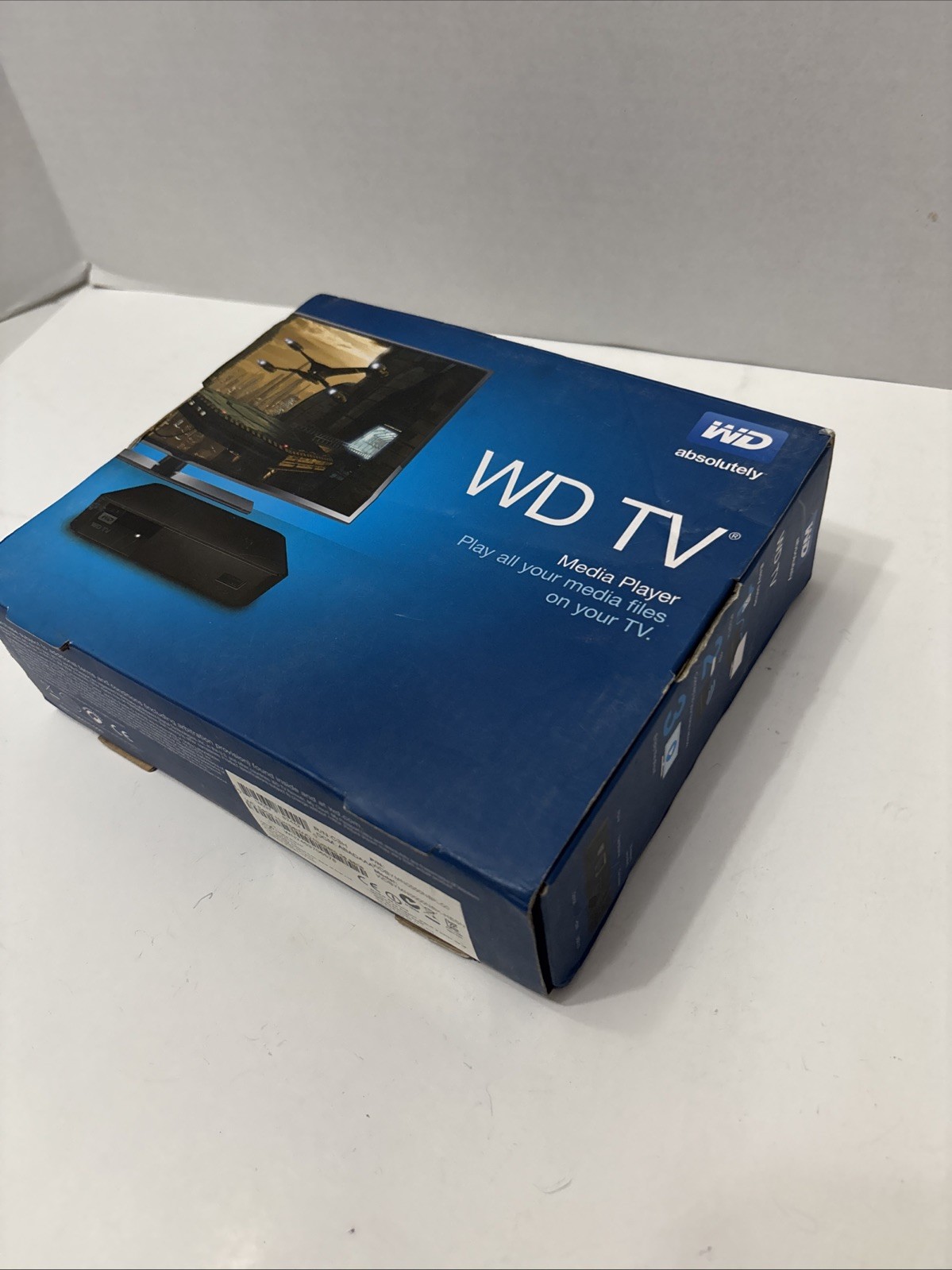 WD MN0000BK-00 TV MEDIA PLAYER C3H WDBY Brand New Sealed Box Wear