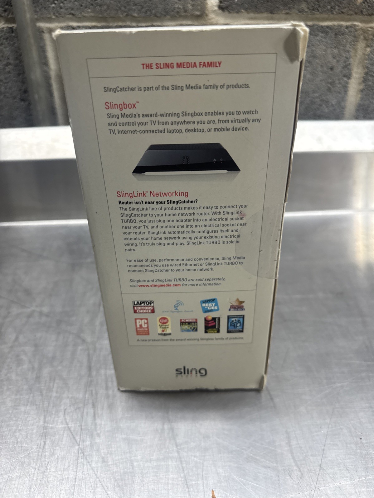 Sling Box Media Sling Catcher Digital HD Media Streamer Model SC100-100
