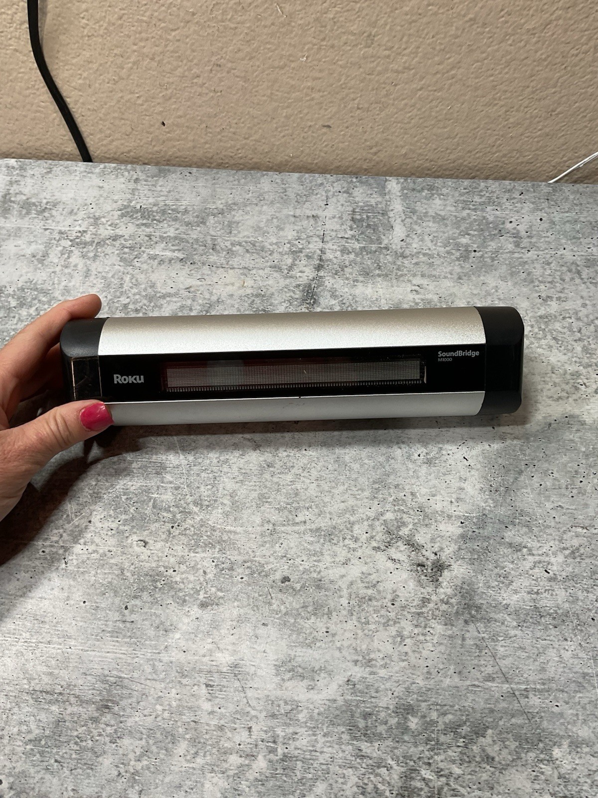 Roku SoundBridge M1000 Network Music Player No remote No Cord