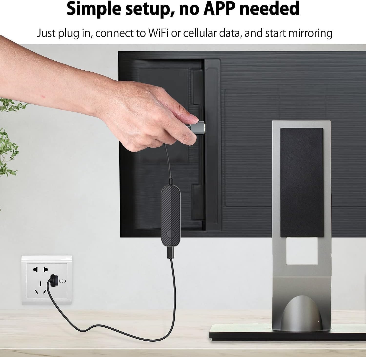 iShare iOS Wireless HDMI Display Adapter for iPhone, Streaming Mirroring Devi…