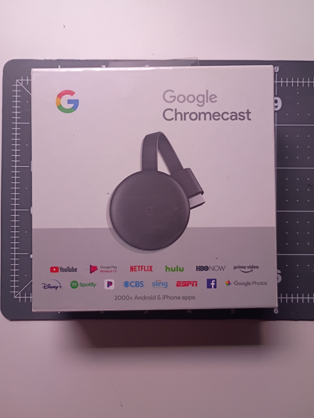Google Chromecast 3 Digital HDMI Media Video Streamer 2021 Sealed New GA00439-US