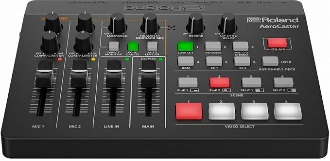 NEW: Roland VRC-01 Aerocaster LiveStreaming System Shipping from Japan