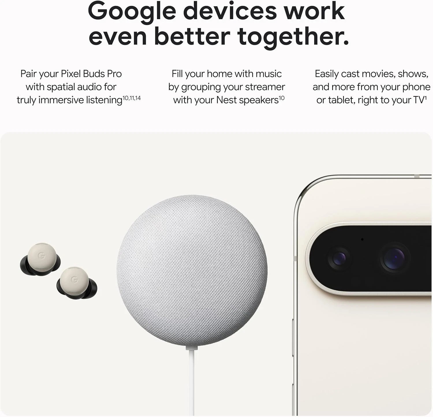 All-In-One 4K Streamer with Voice Control & Smart Home Features – Porcelain