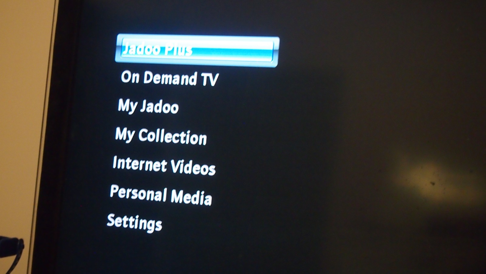 JADOO TV Jadoo2 1080P IPTV BOX + POWER ADAPTER (NO REMOTE) READ
