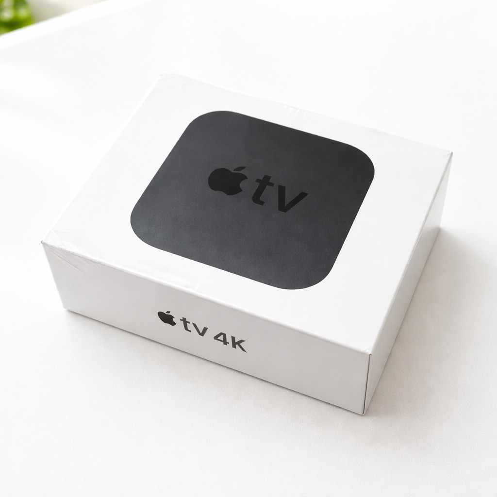 APPLE TV 4K (32GB) ORIGINAL EMPTY RETAIL BOX & INSERTS PACKAGING ONLY