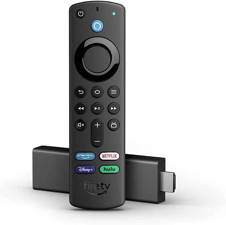 Amazon Fire TV Stick 4K, 3rd Gen. w/ Alexa Voice Remote and TV Controls 2021 Ed.