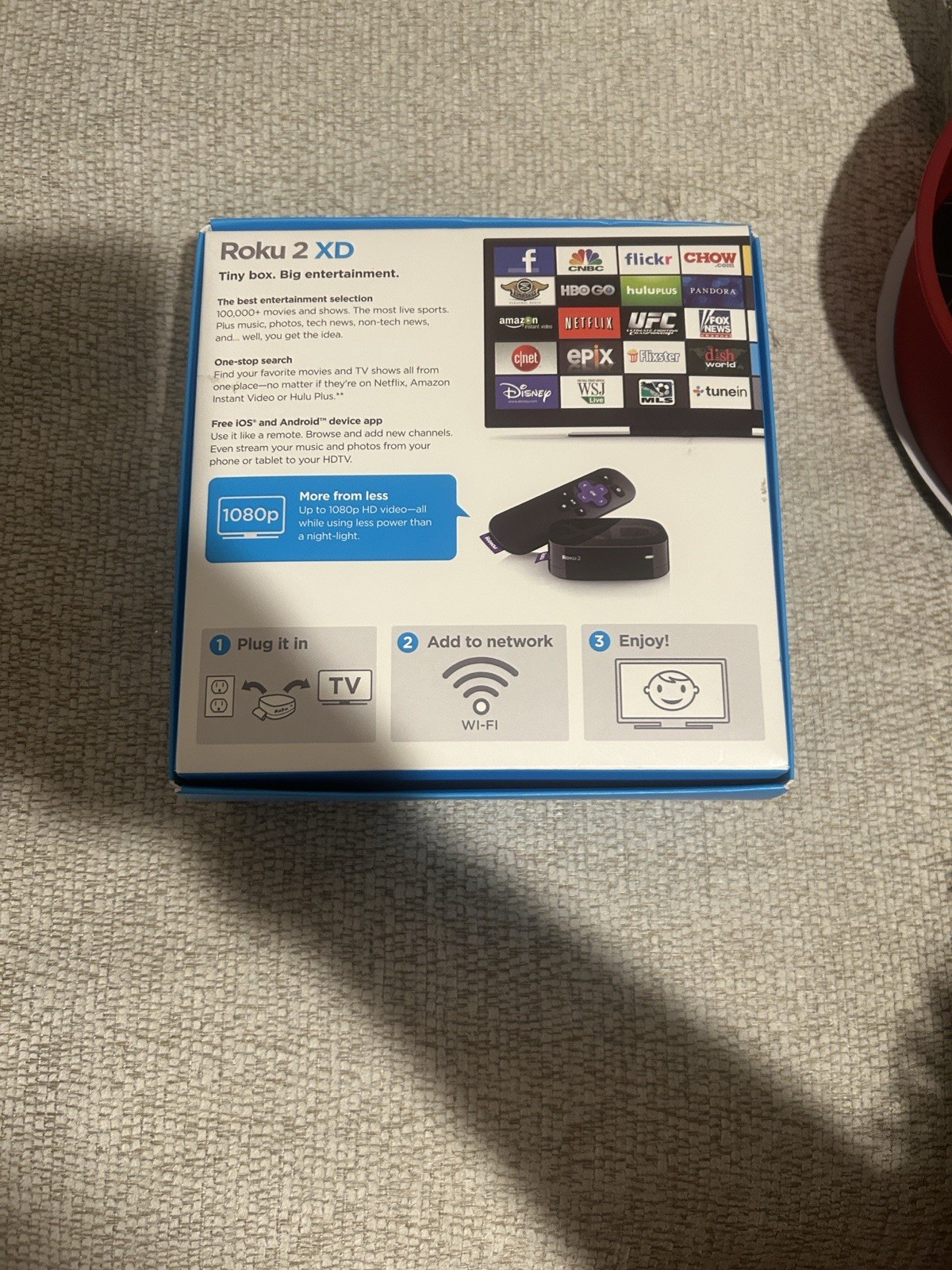 Roku 2 XD (2nd Generation) Media Streamer 3050X – Black