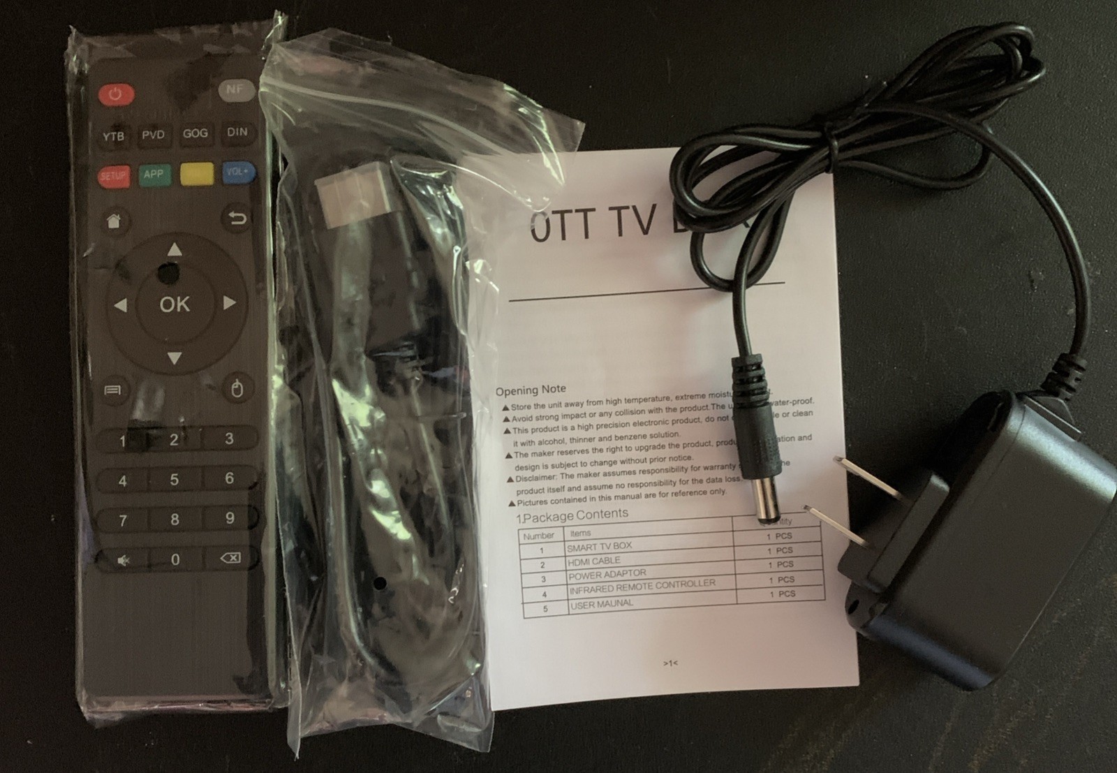MXQ Pro 4K Android TV Box 64 Bit Quad Core Hevc H.265 4K UCD Netflix Wi-Fi HDMI.