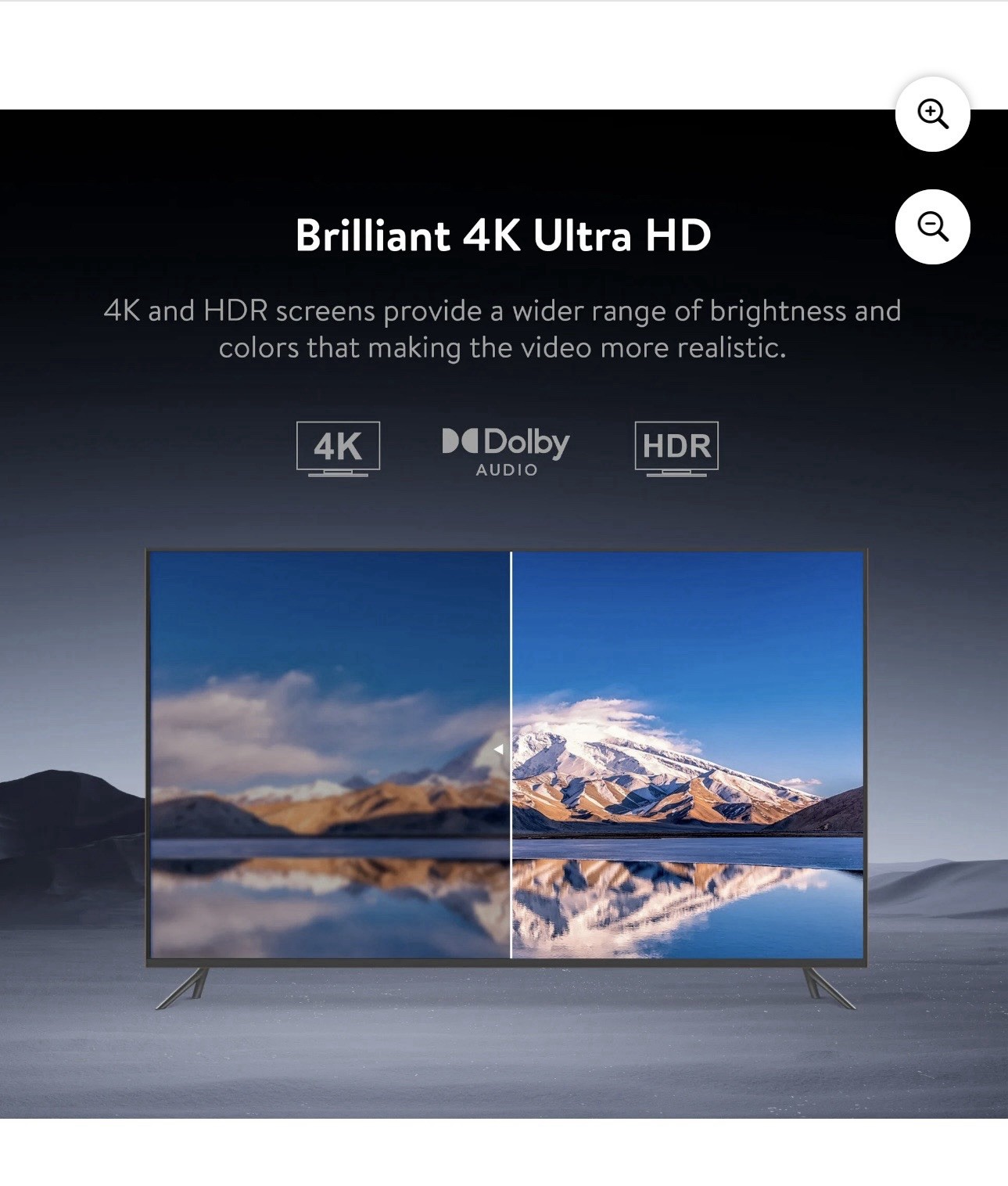 onn 4K Streaming Device, Google TV – Fast Streaming, Ultra HD, 8GB Storage, 2GB