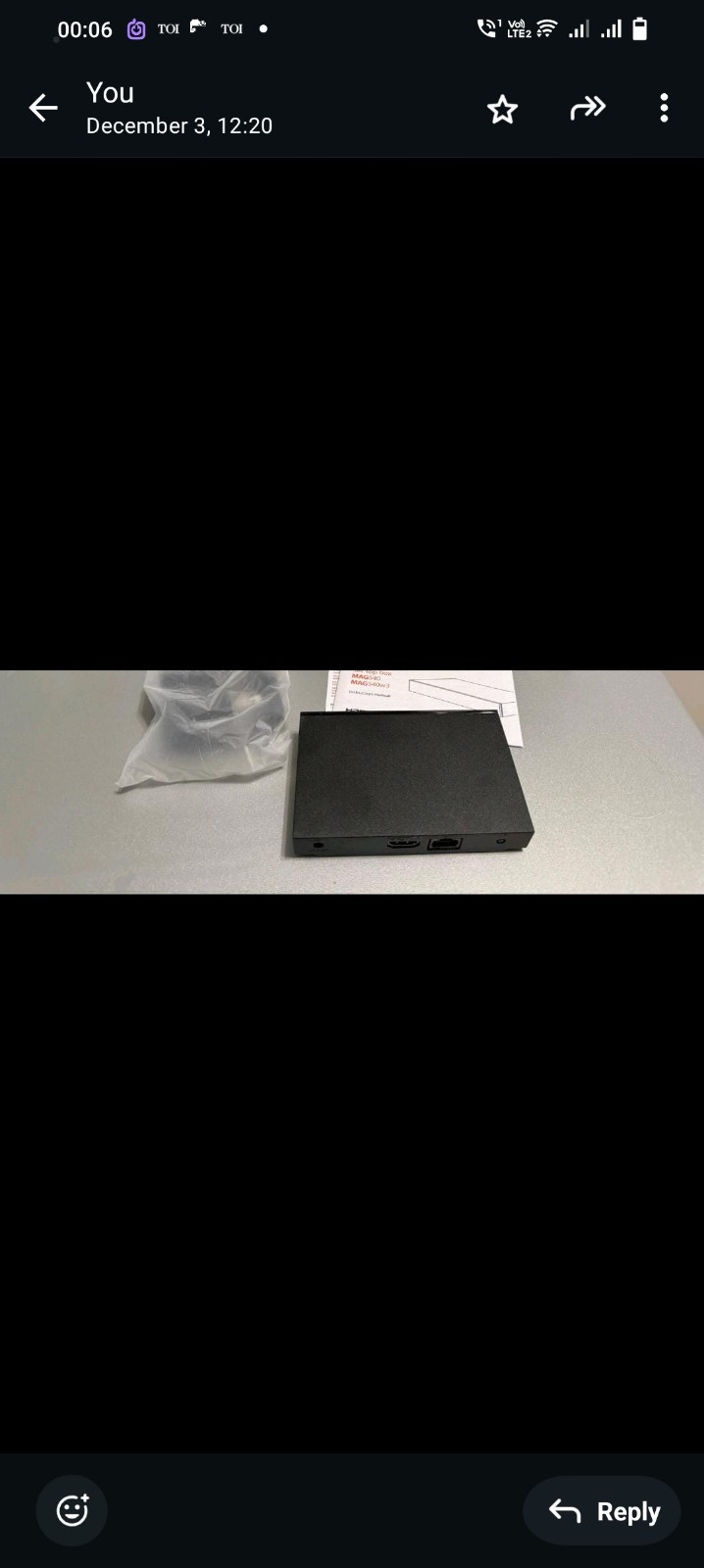 MAG540W3 5th Generation 2023 Brand New/ 600Mbps built-in DUAL WiFi 5G 4K LINUX