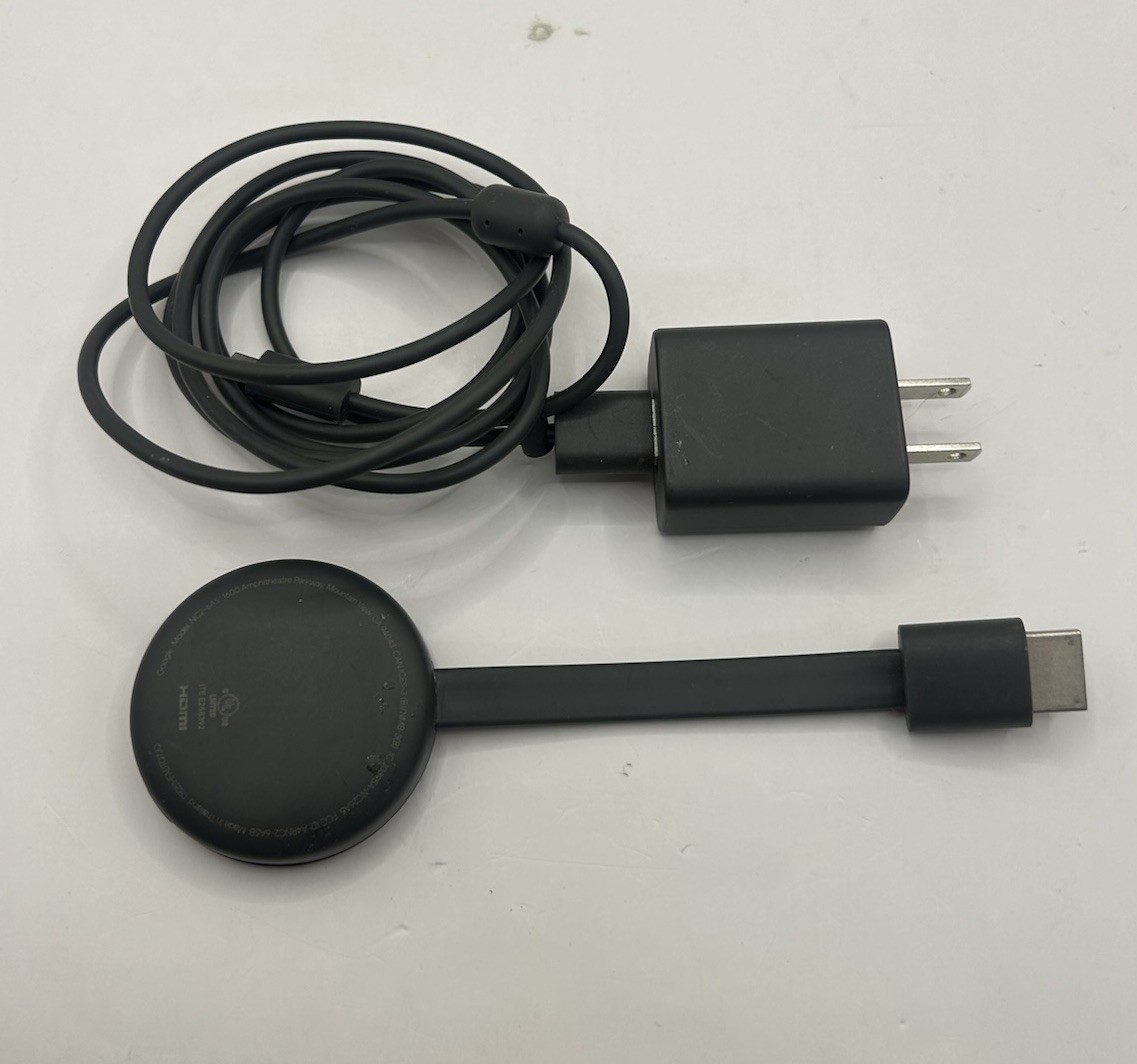 Google Chromecast 2nd Gen NC2-6A5 HDMI 1080p Streaming Device