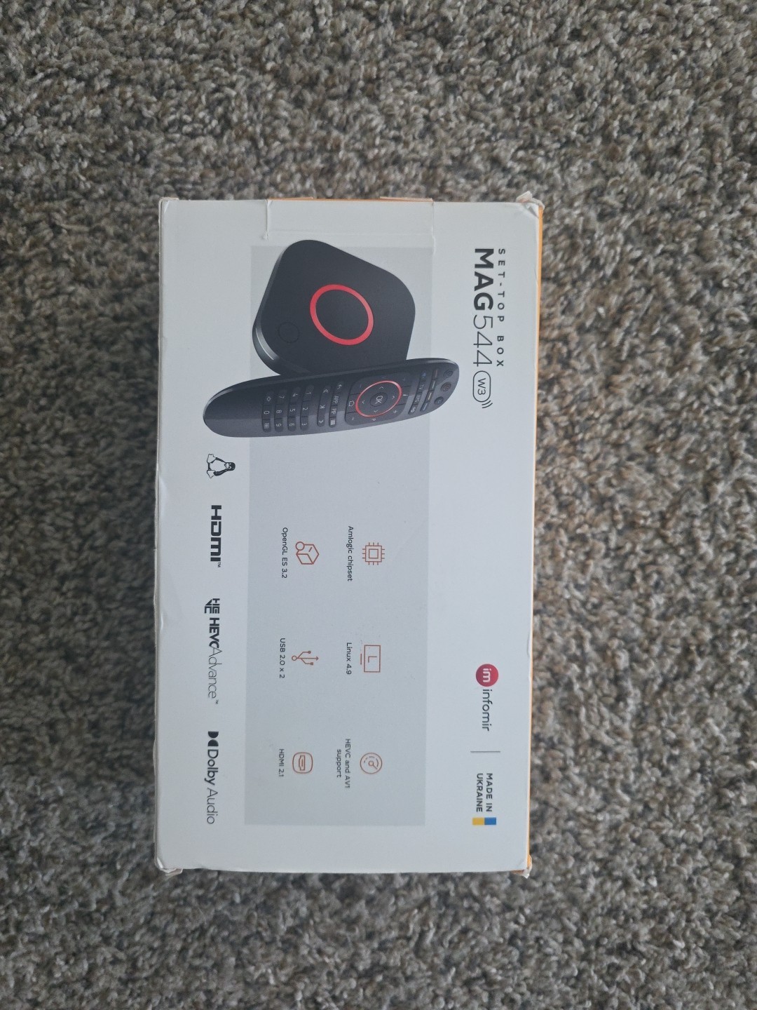 MAG544W3 5th Generation 2023 Brand New/ 600Mbps built-in DUAL WiFi 5G 4K LINUX