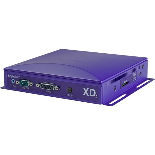 BrightSign XD1132 Networked Interactive Player with Live HDTV