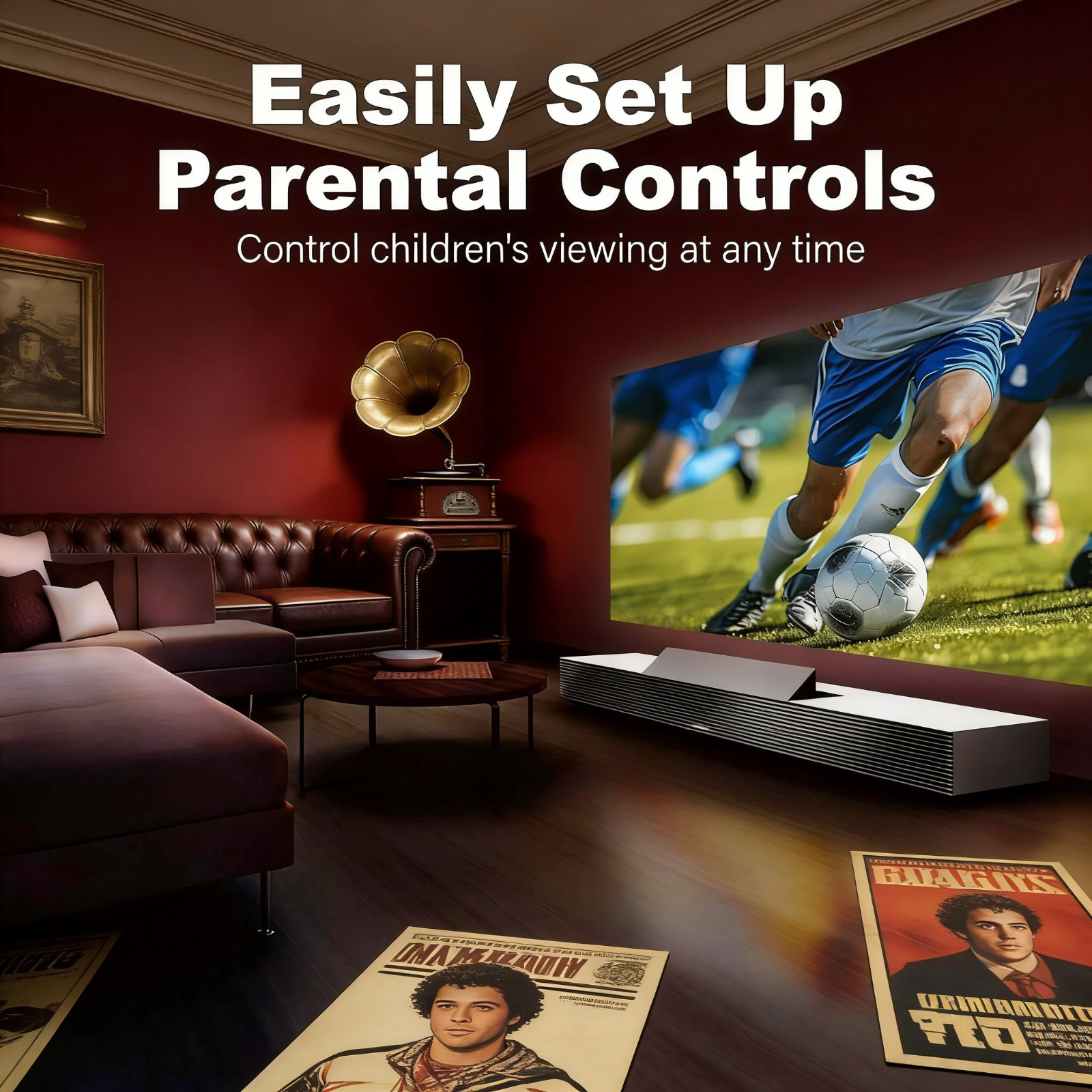 Family Friendly SuperBox S6 Ultra TV Box 128GB WiFi6 7-Day Playback Parental