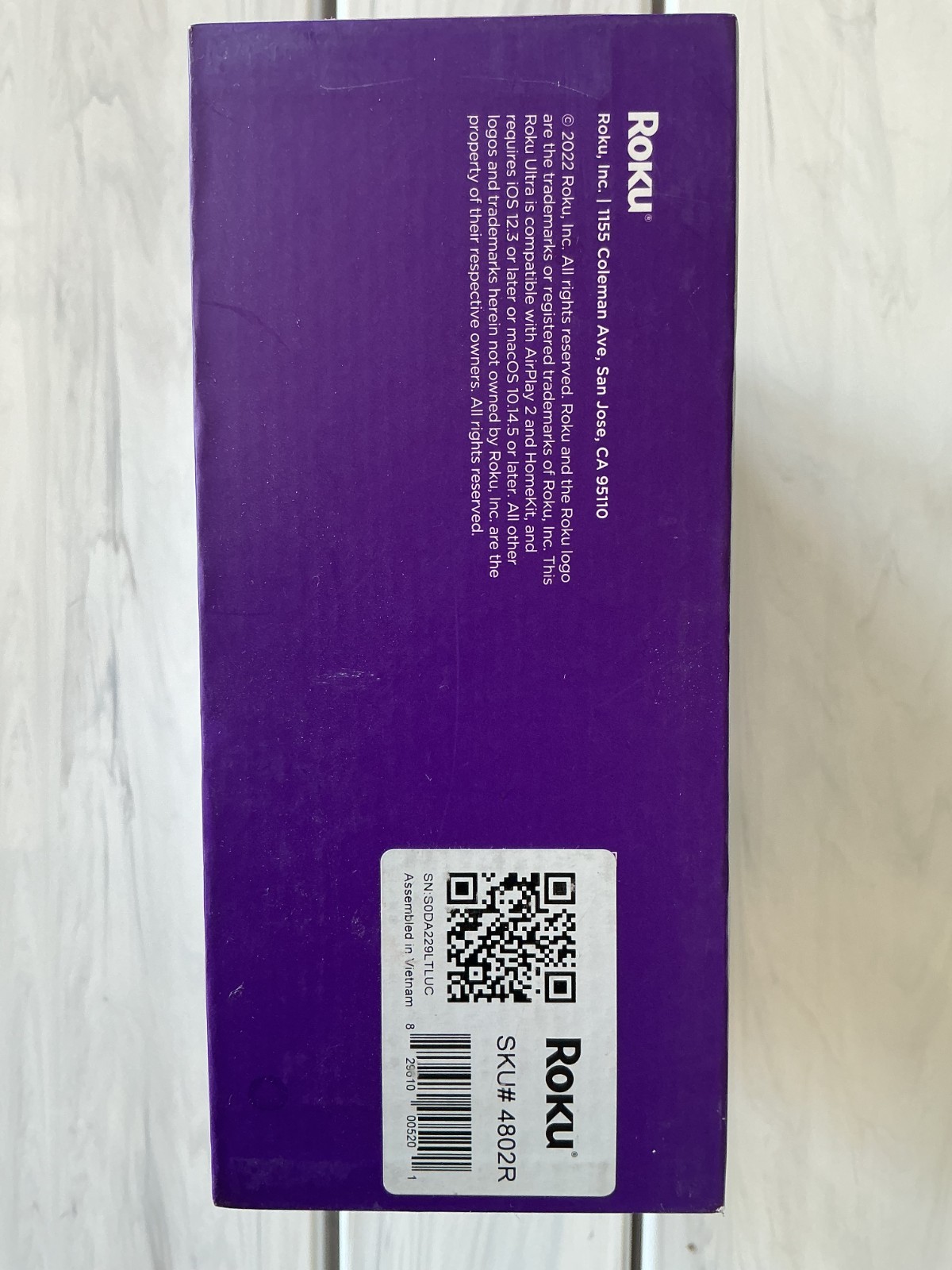 Roku Ultra 4802R 4K Streaming Media Player Black HD HDR Dolby (Brand New Sealed)