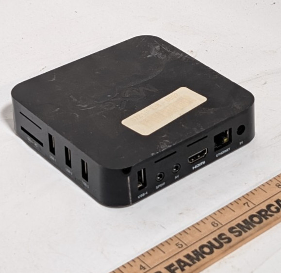 MXQ HDMI Ethernet SD/MMC USB SPDIF AV 5V Interface Hub Media Play Box, No Remote