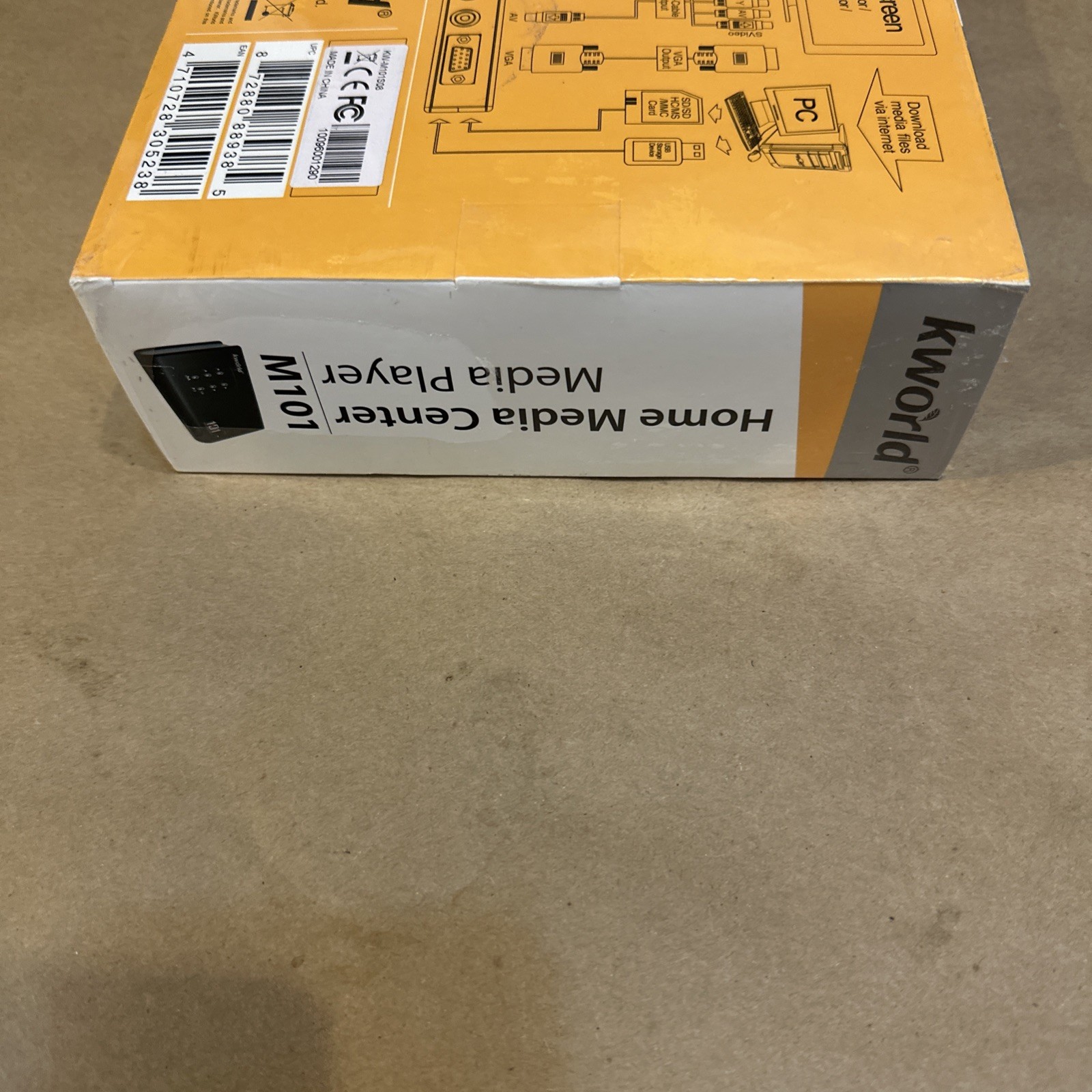 Kworld M120 Home Media Center Media Player full hd 1080p