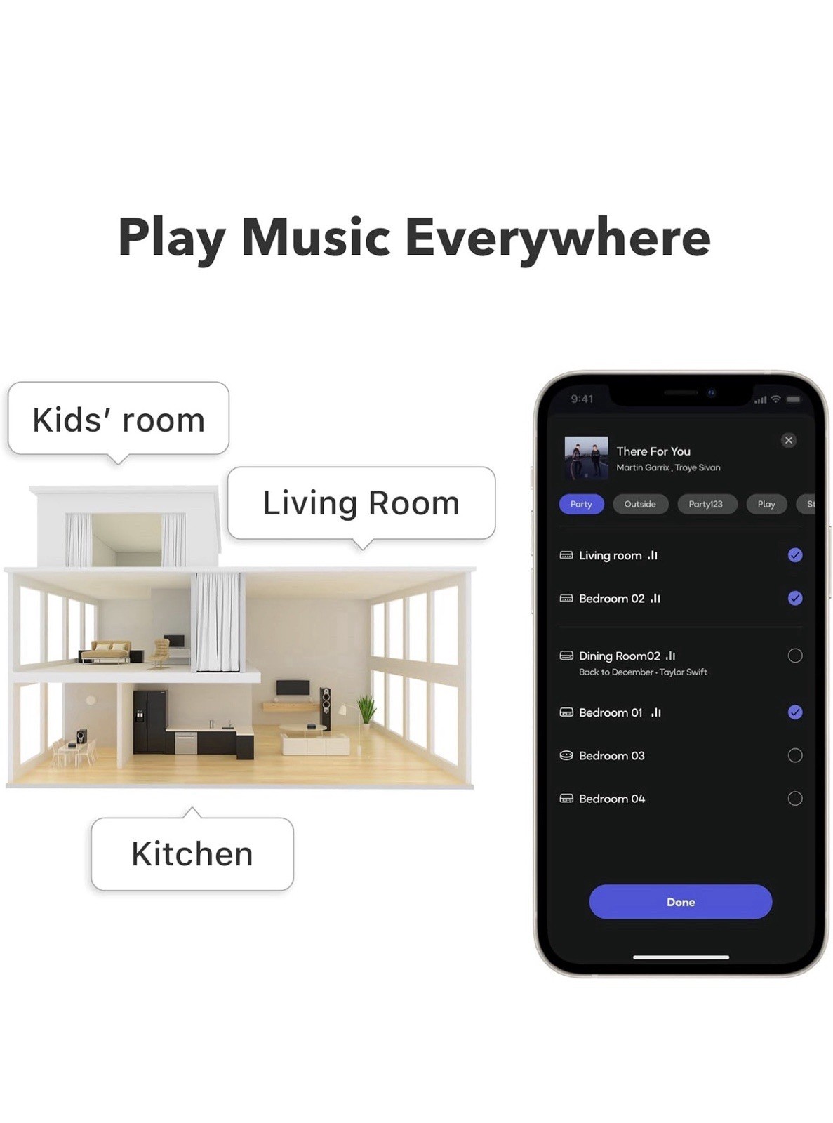WiiM Pro Plus Hi-Res Audio Music Streamer w/ Voice Remote, Black