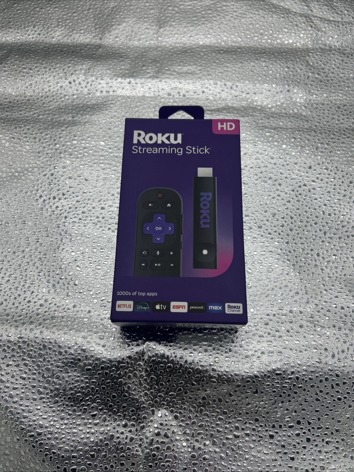 Roku Streaming Stick HD Media Player with Voice Remote – 2025 Model – New Sealed