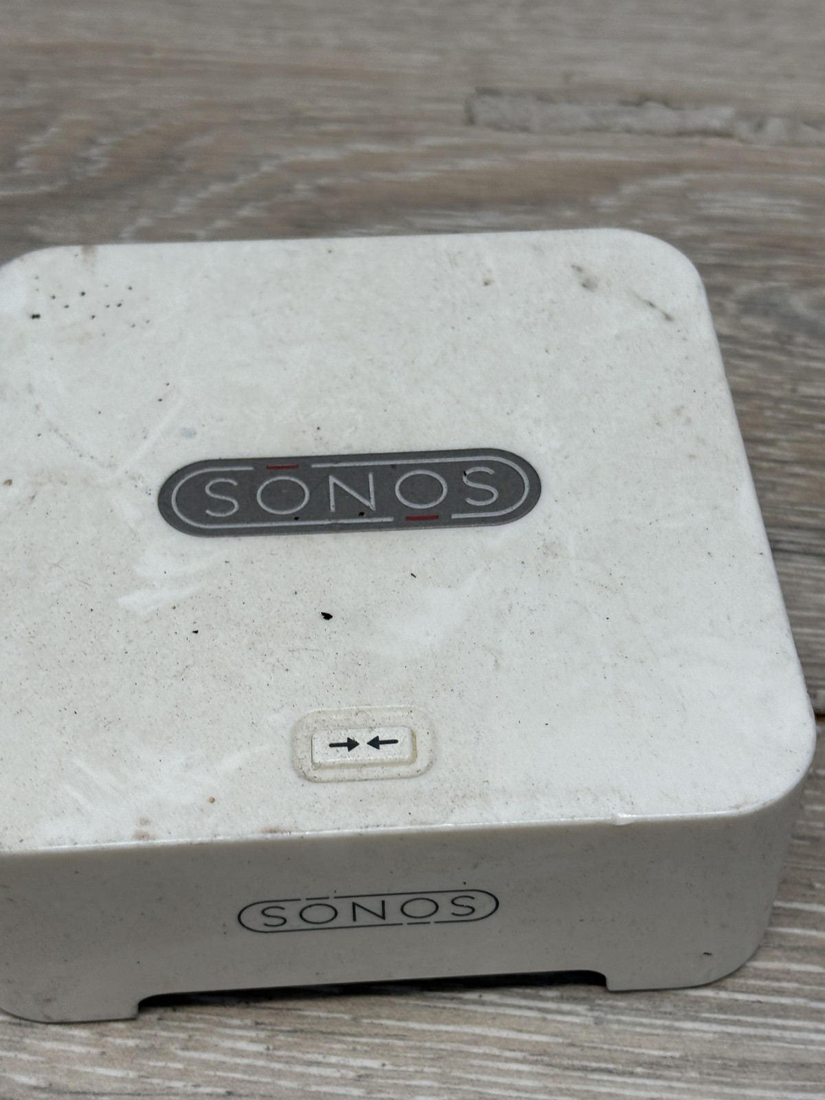 Sonos ZoneBridge BR100 Multi-Room Music System Wireless Bridge White Used