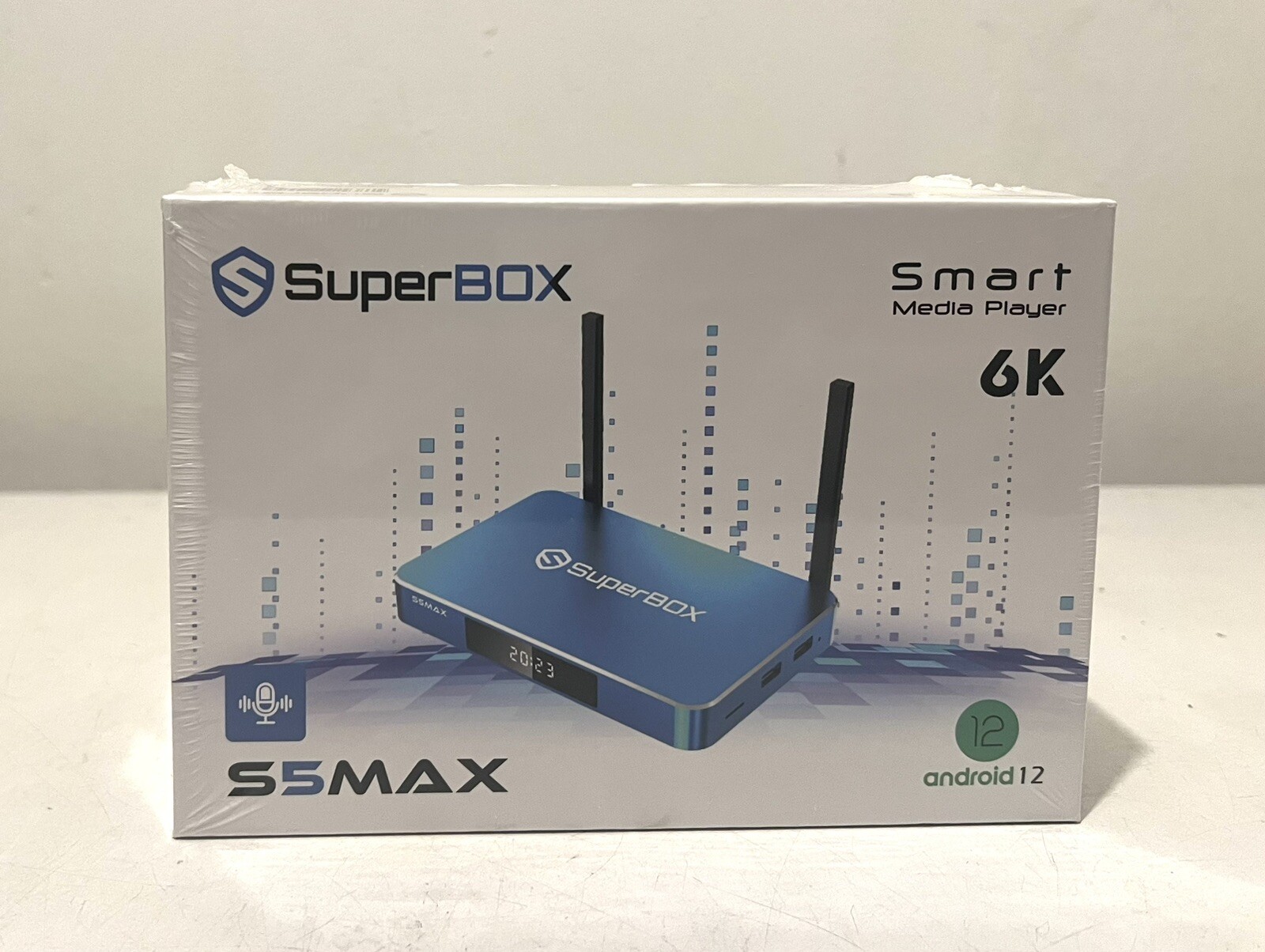 NEW 2024 Model-SuperBox S5 MAX 5th Gen with Bluetooth Voice Command