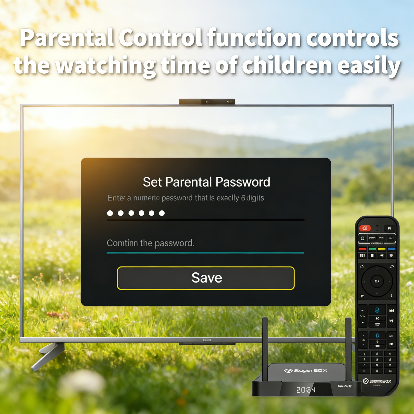 SuperBo S6 Pro Home Entertainment Android Box Dual Band WiFi 6 HDR10 Bluetooth V