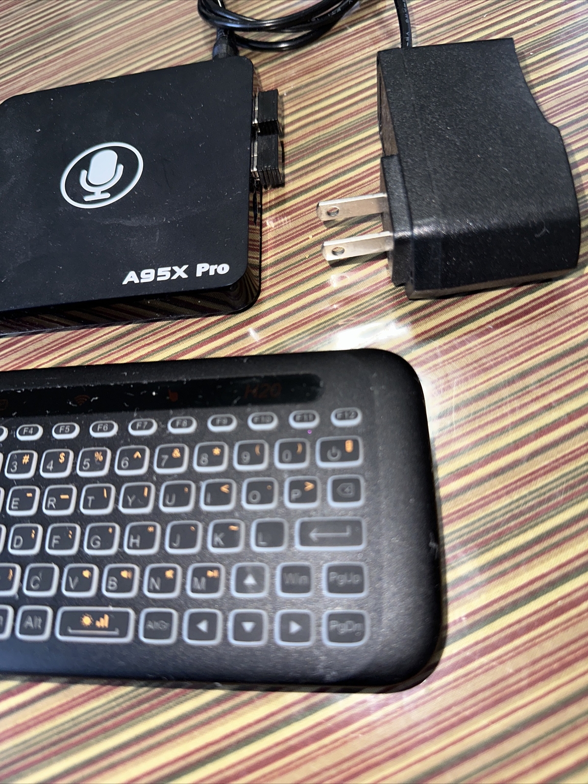 Ott Tv Box A95X Pro Android Streaming Box Backlit Remote