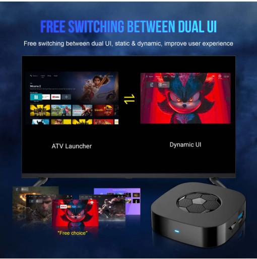 T1 Ultra TV Box Android 16 8K Smart Media Player 8GB 128GB WiFi 6
