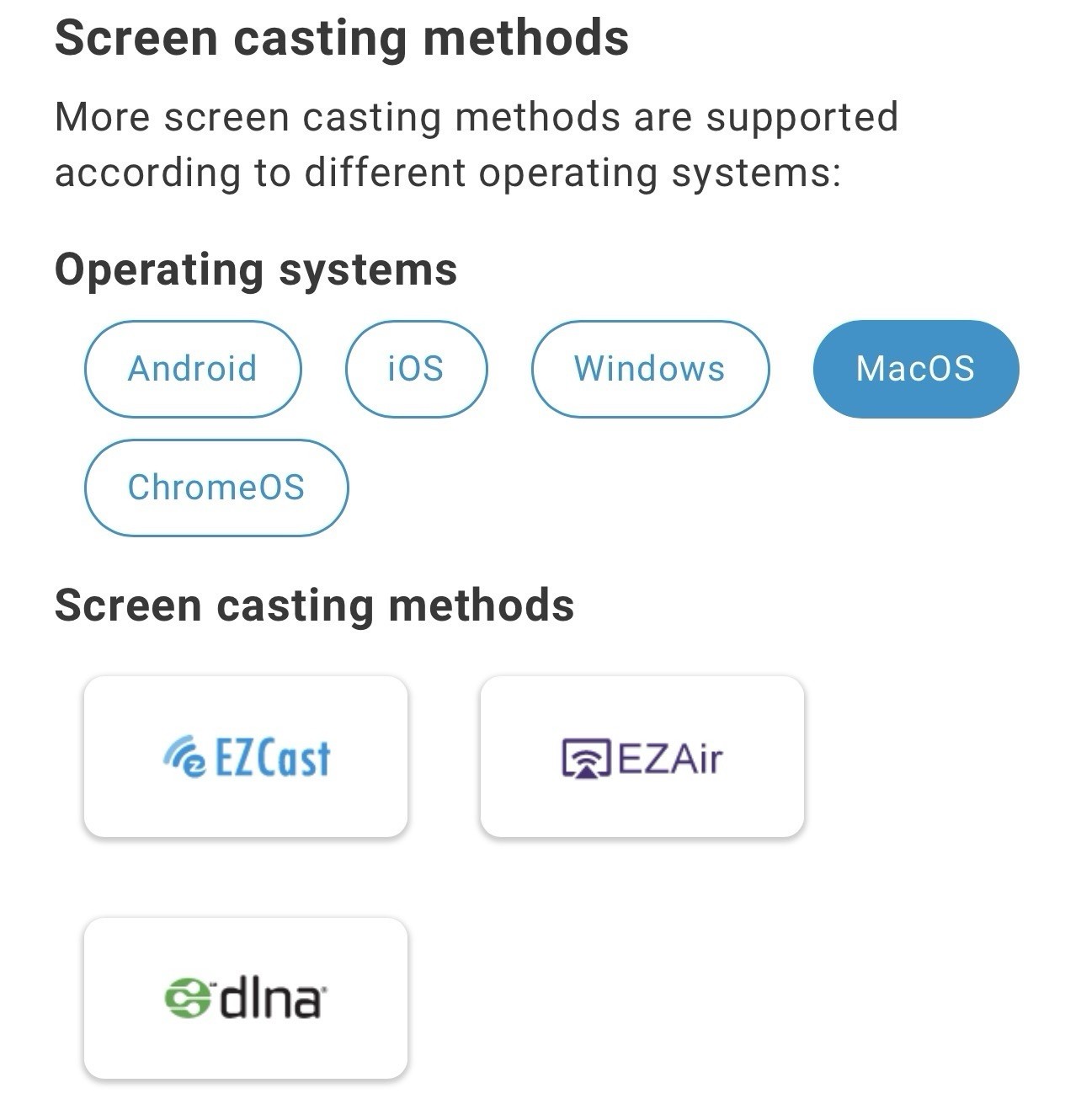 EZCast Ultra U2 4K WiFi 6 Wireless Display Adapter Miracast AirPlay DLNA HDR