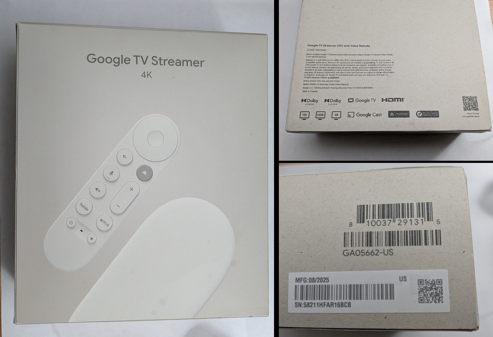 Google TV Streamer 4K – Fast 4K Streaming with Voice Control for Smart TV