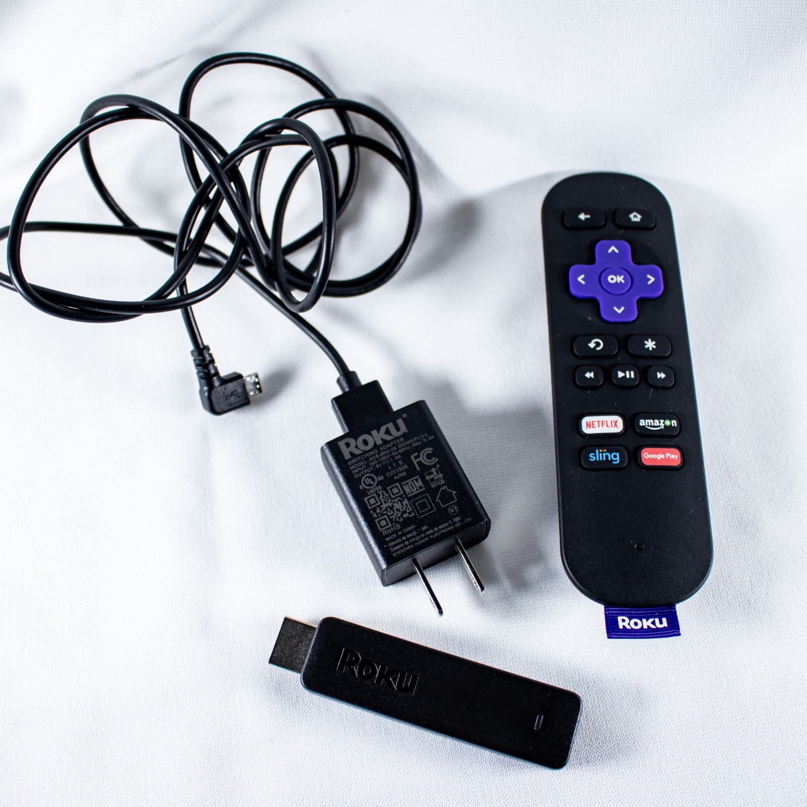 ROKU Streaming Stick 3600X Portable HD Streaming, Quad-Core Dual-Band Wi-Fi