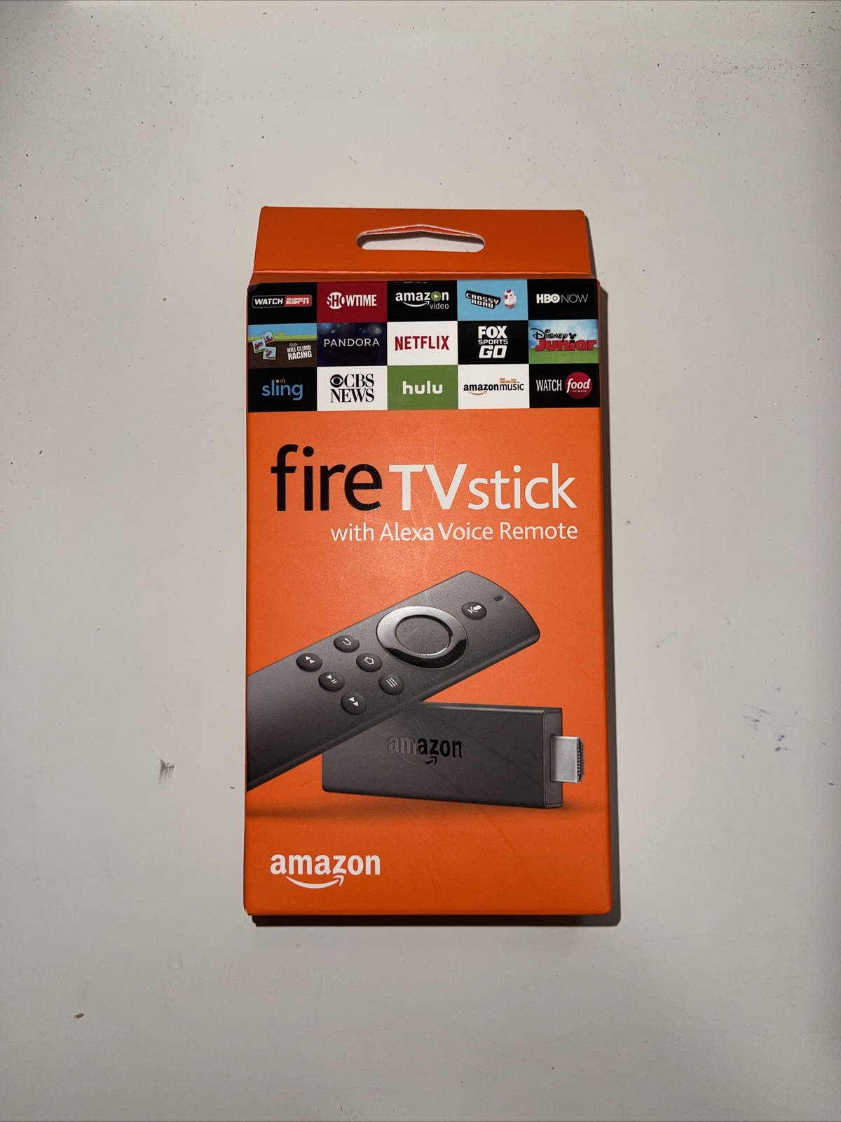 New Amazon Fire Streaming TV Stick with Alexa Voice Remote -Black-2nd Generation