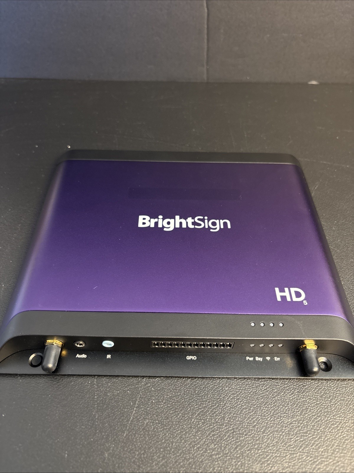 BrightSign HD225 Digital Media Player Black Purple 4K Ultra HD OEM All
