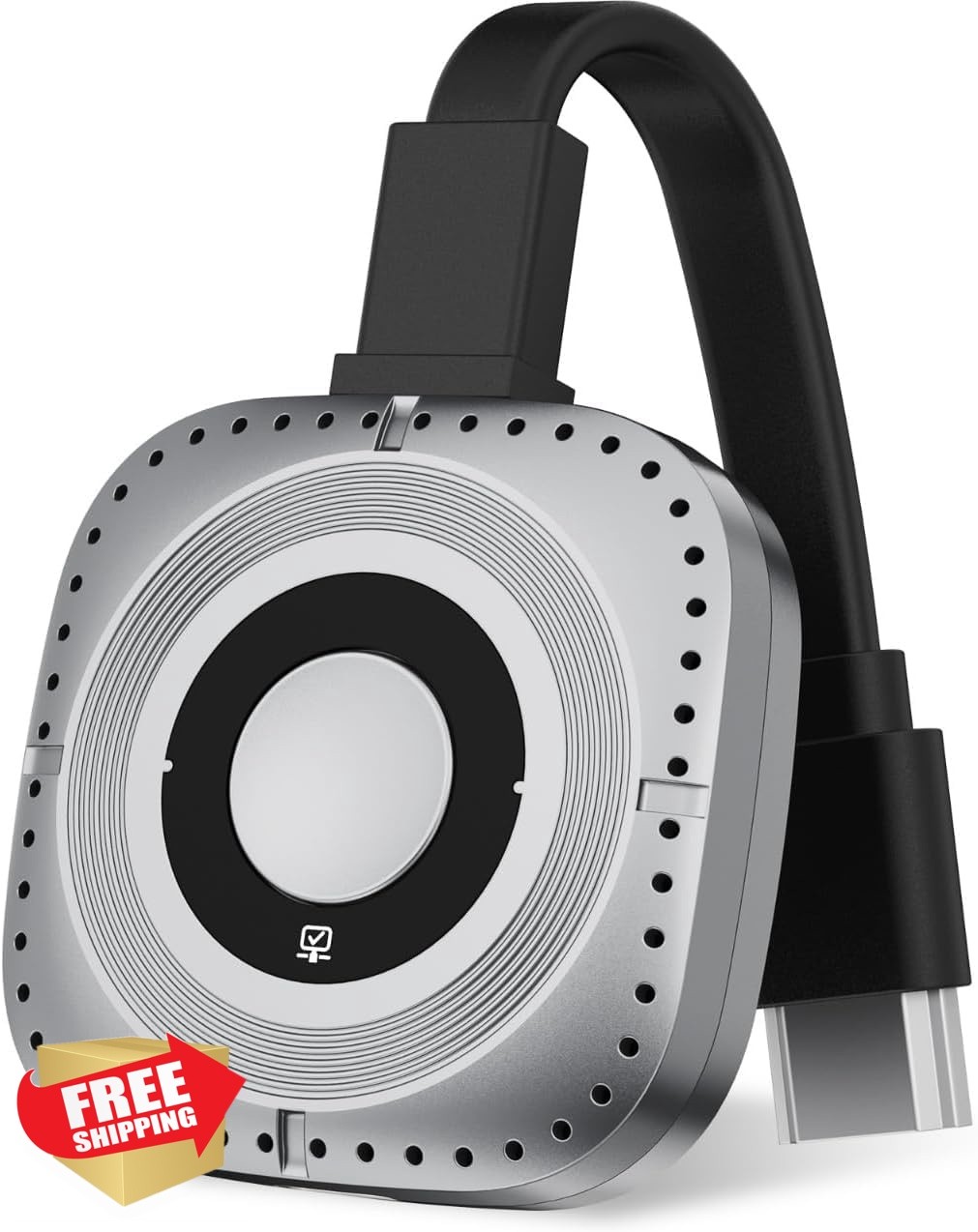 Wireless HDMI Display Dongle Adapter, 4K Decode and 1080P@60Hz Wireless Casti…