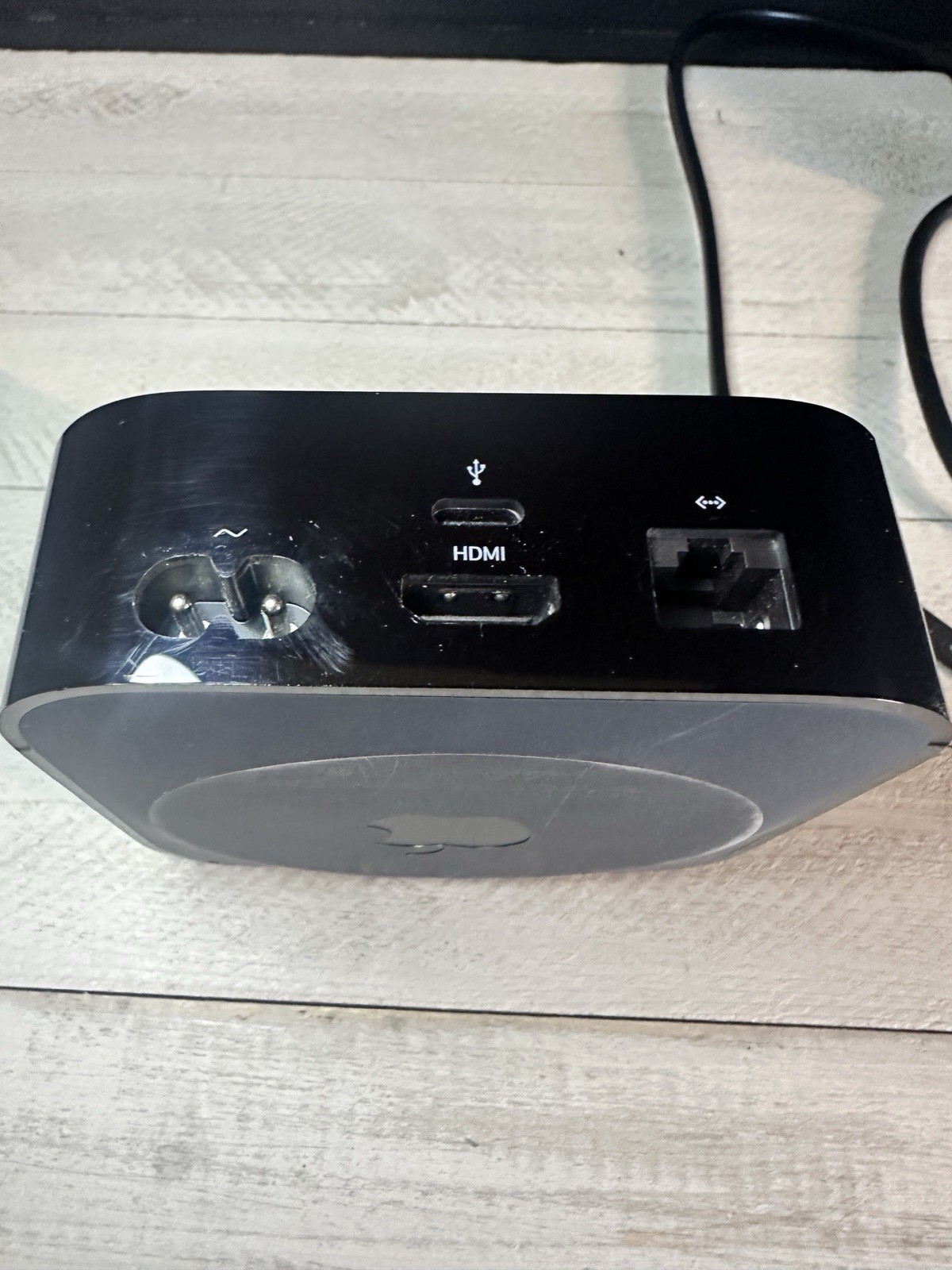 Apple TV Media Streamer Black Wi-Fi Model A1625 & Power Cord – NO REMOTE 32 Gig