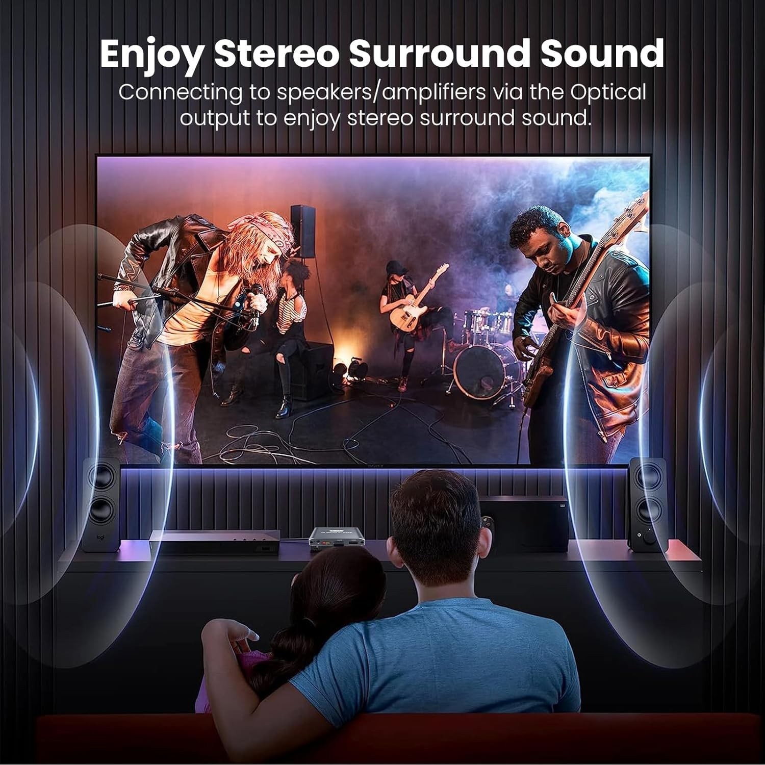 4K HD Digital Media Player, TV MP4 Video Player for USB Drive/Micro SD Card, …