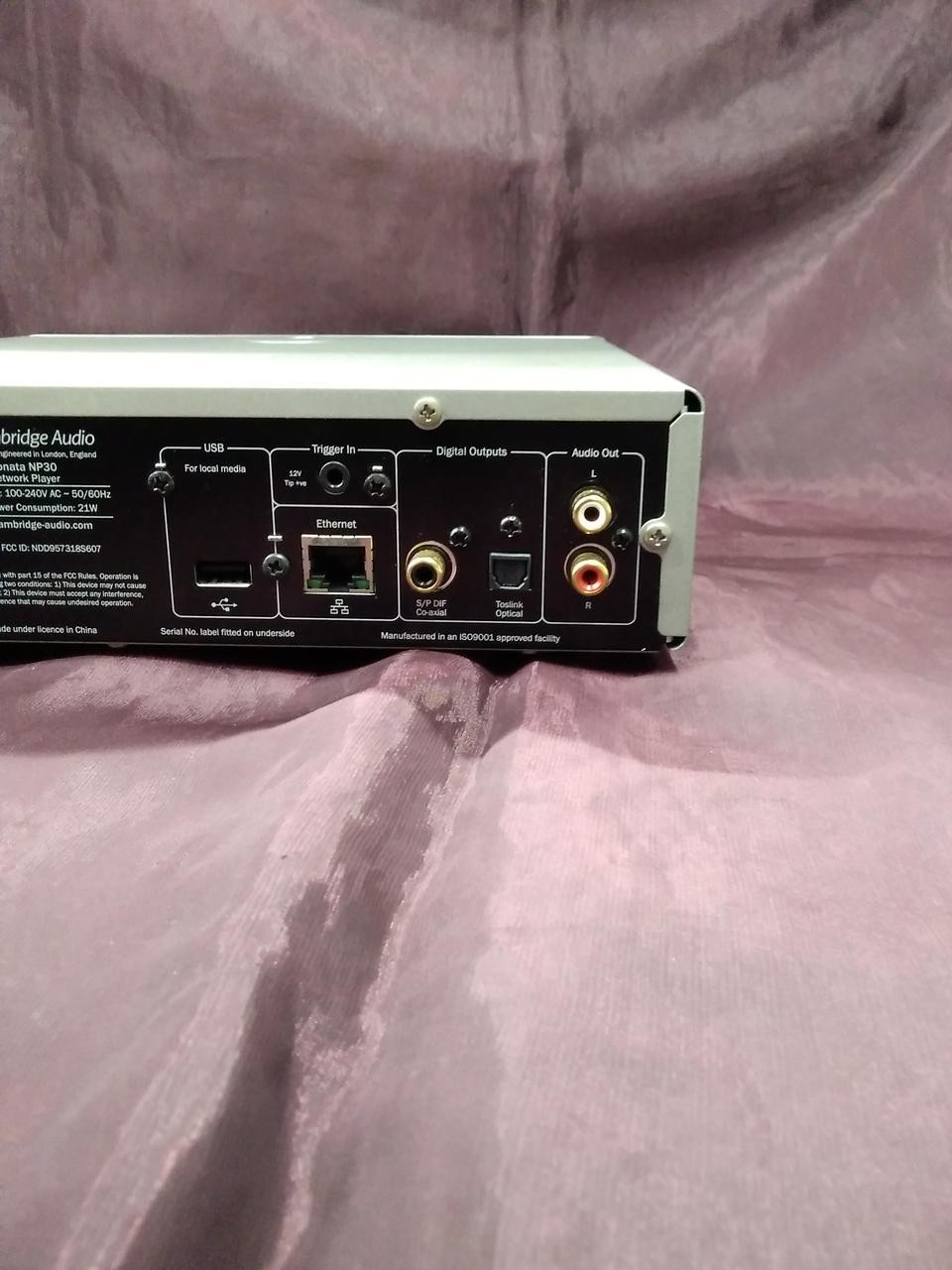 CAMBRIDGE AUDIO NP30 | Network Music Player WiFi Ethernet Hi-Fi Streamer