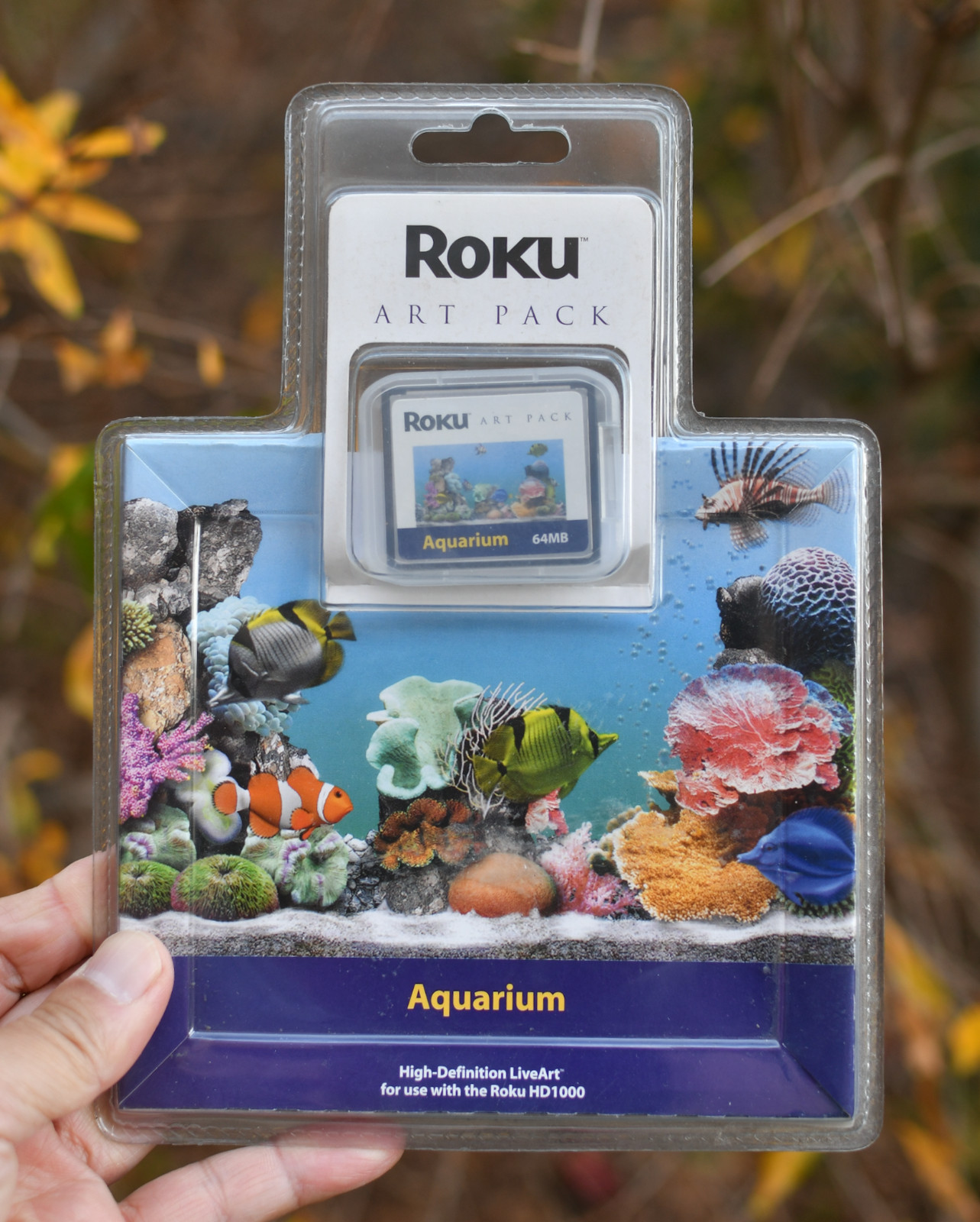 Roku Art Pack Aquarium 64MB 2003 Compact