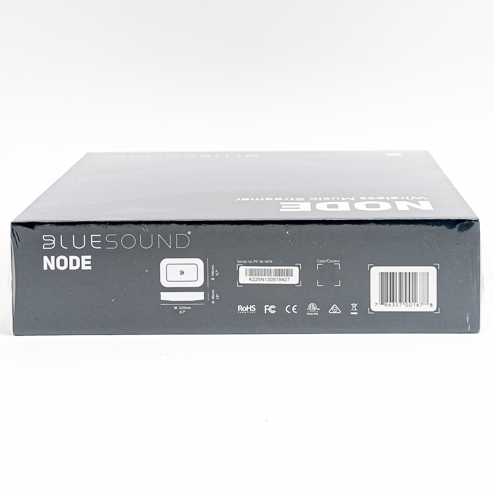 Bluesound NODE 2i Wireless Hi-Res Music Streamer DAC BluOS AirPlay 2 – Black