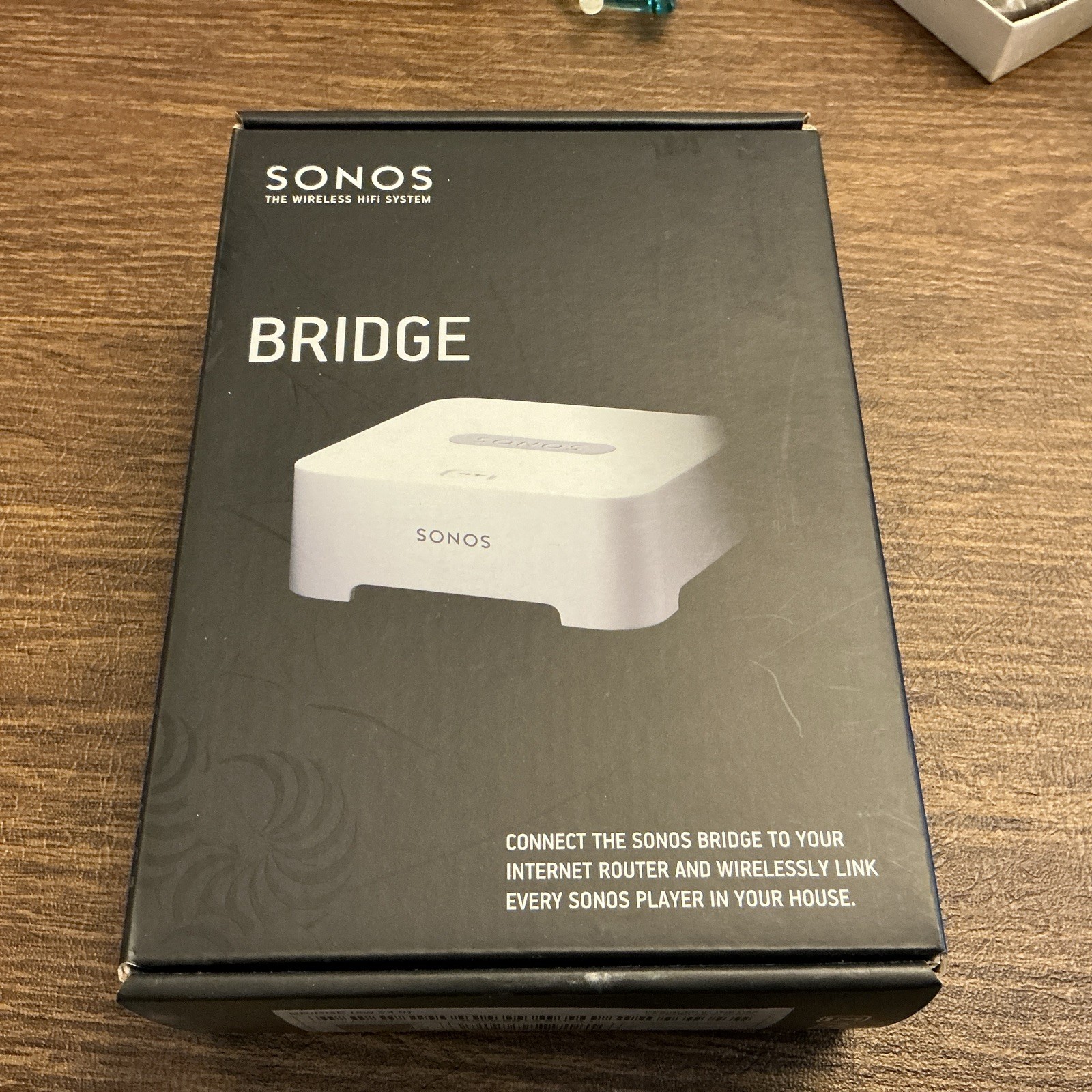 Sonos BRIDGUS1 Wireless Network Bridge White New Sealed In Box. Fast Shipping