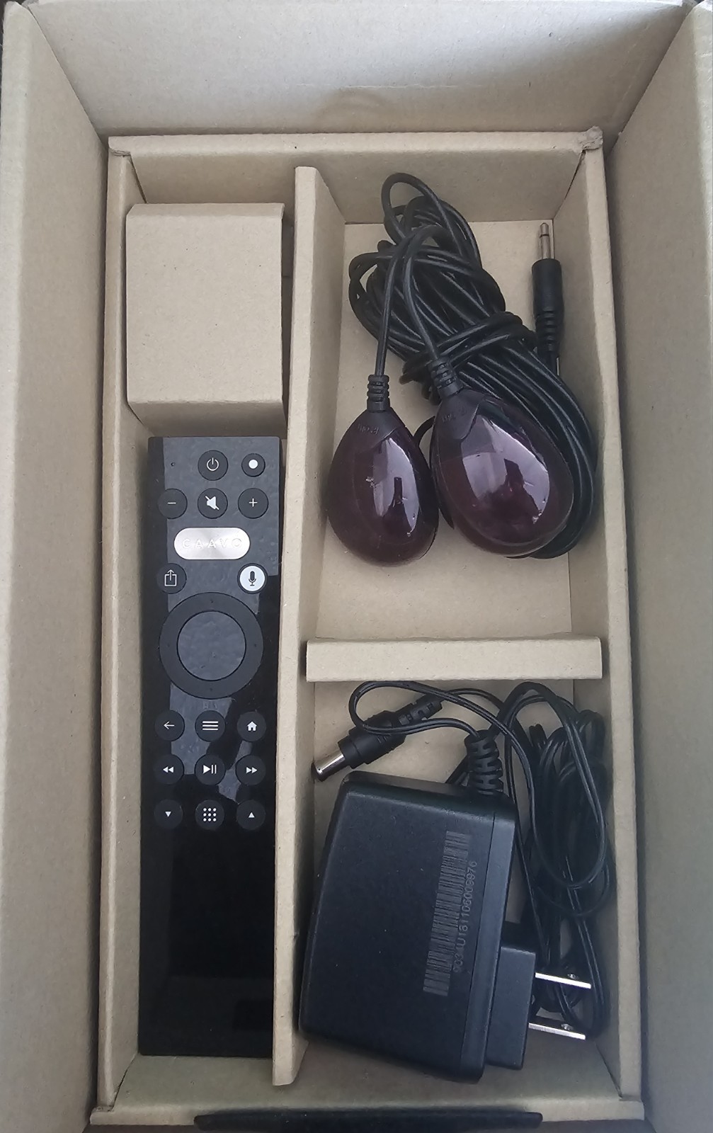 Caavo Control Center Home Theater Hub & Universal Remote w/ Voice Control