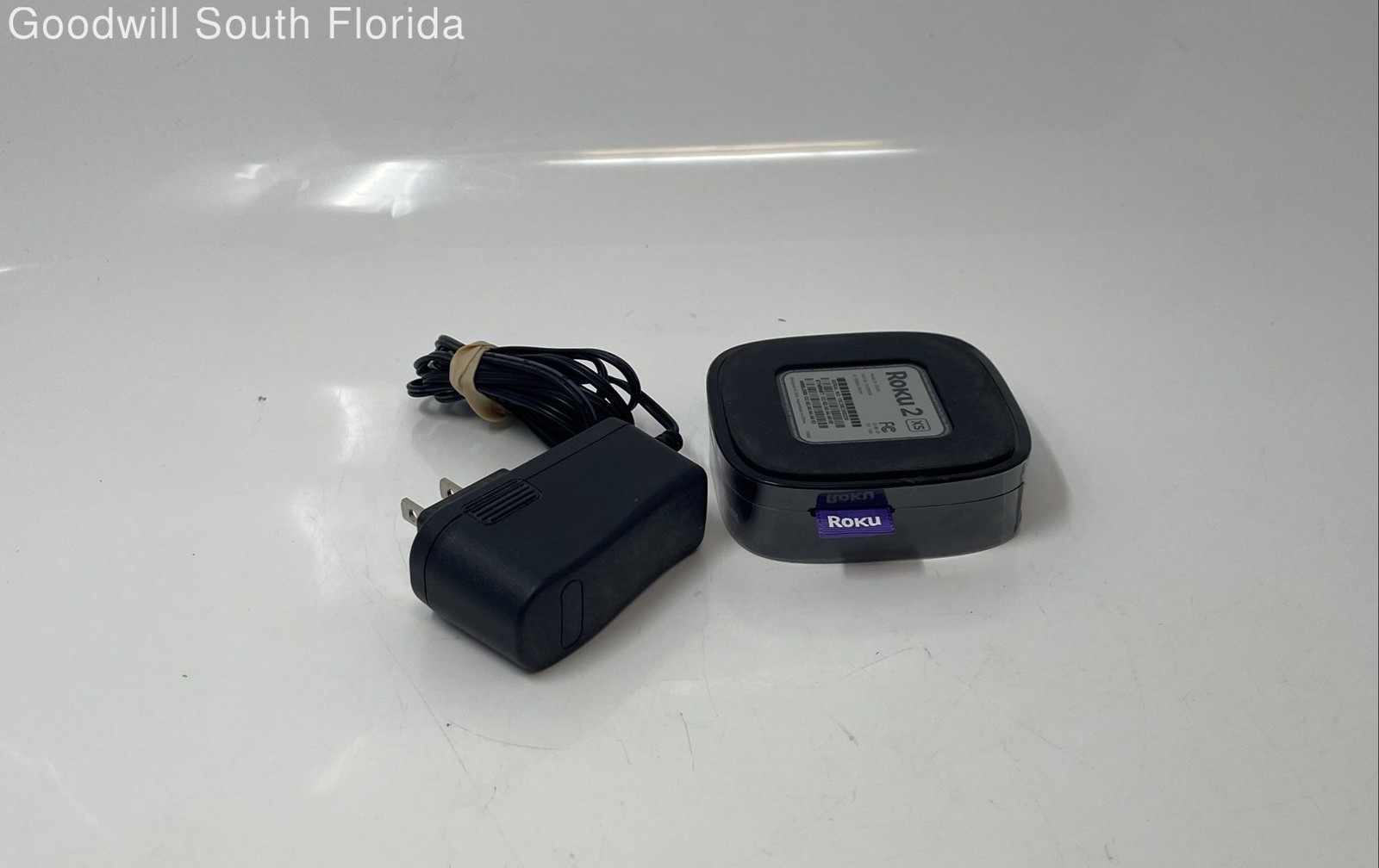 Roku 2 XS 3100X 2nd Gen Black Streaming Media Player With AC Adapter Not Tested