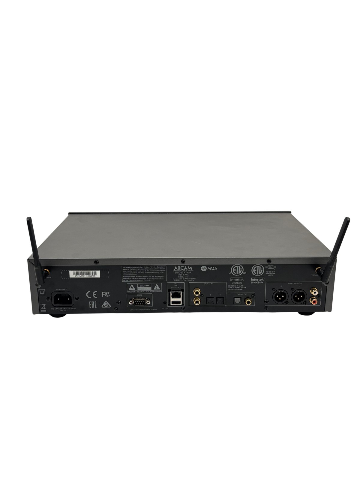 Arcam ST60 Audiophile Networked Audio Streamer