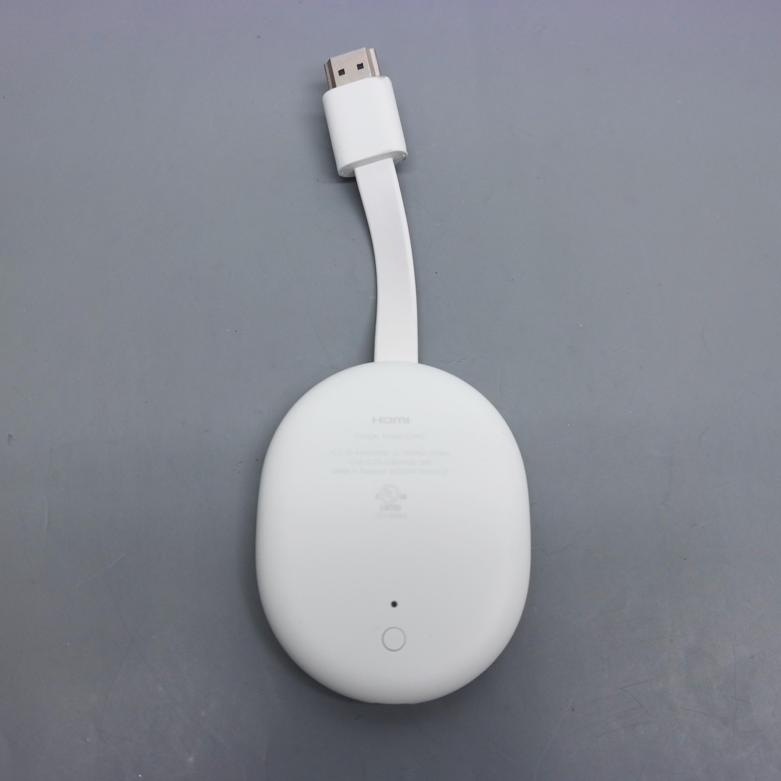 Google 4K Chromecast with Google TV – Snow GA01919-US