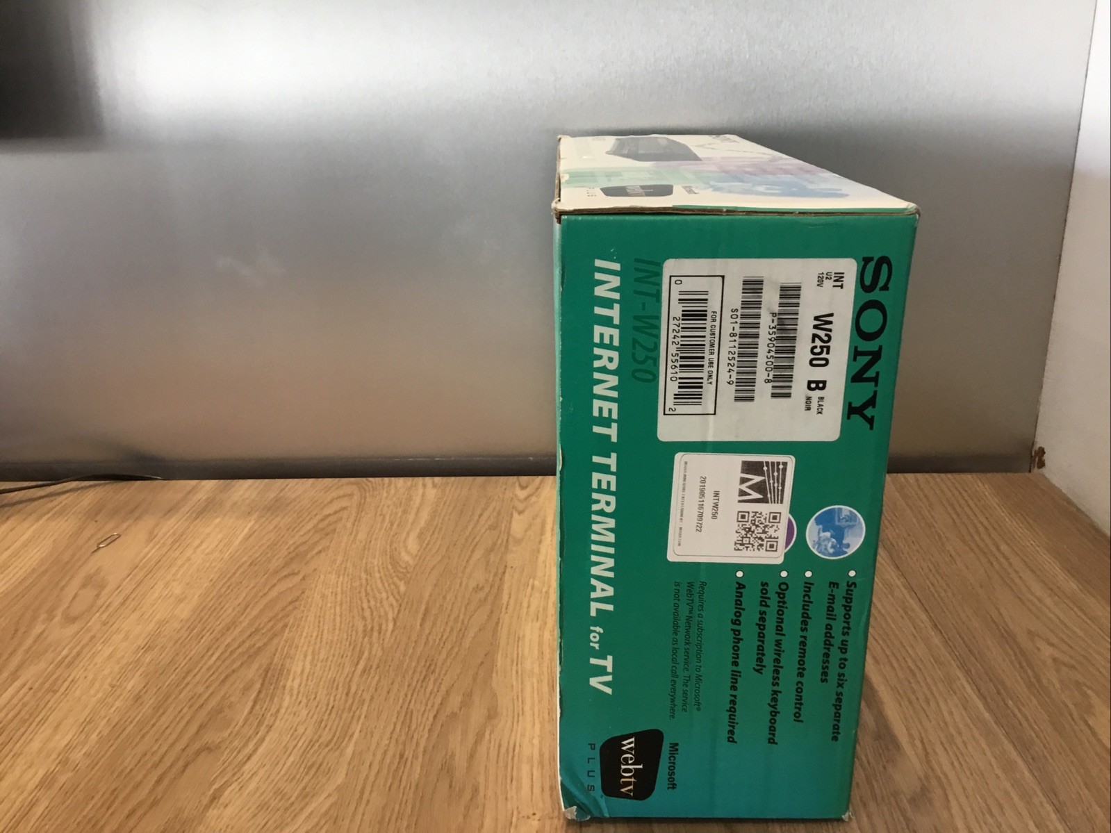 Sony INT-W250 Microsoft WebTV Plus Web Surfing Internet Terminal For TV 1999