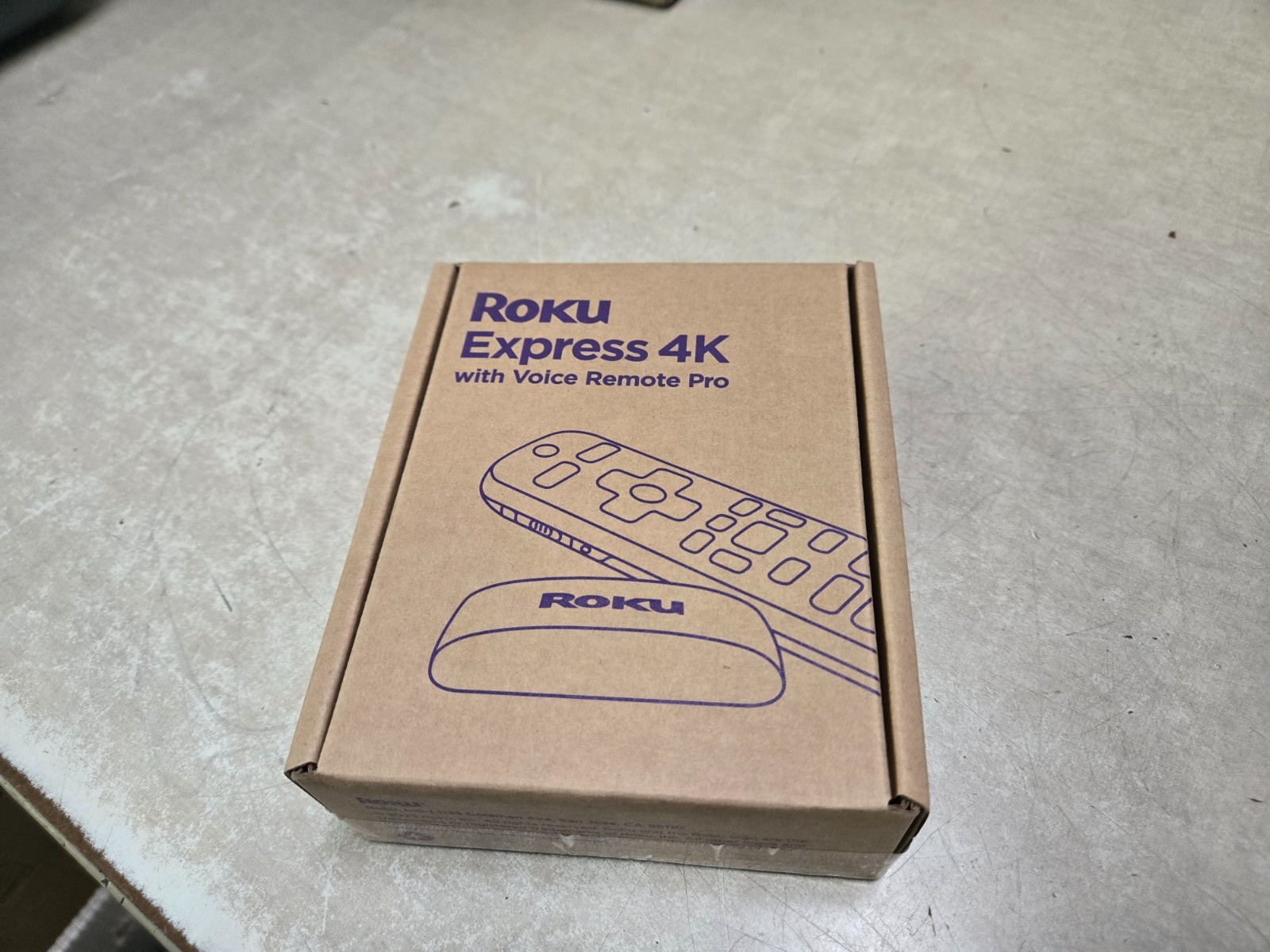 Roku Express 4K+ Streaming Media Player with Voice Remote PRO 3942RA2 SEALED