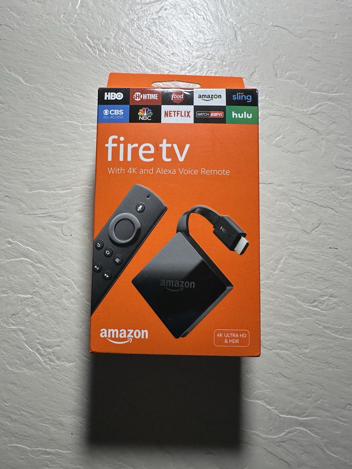 Amazon – Fire TV 4K Ultra HD & HDR and Alexa Voice Remote
