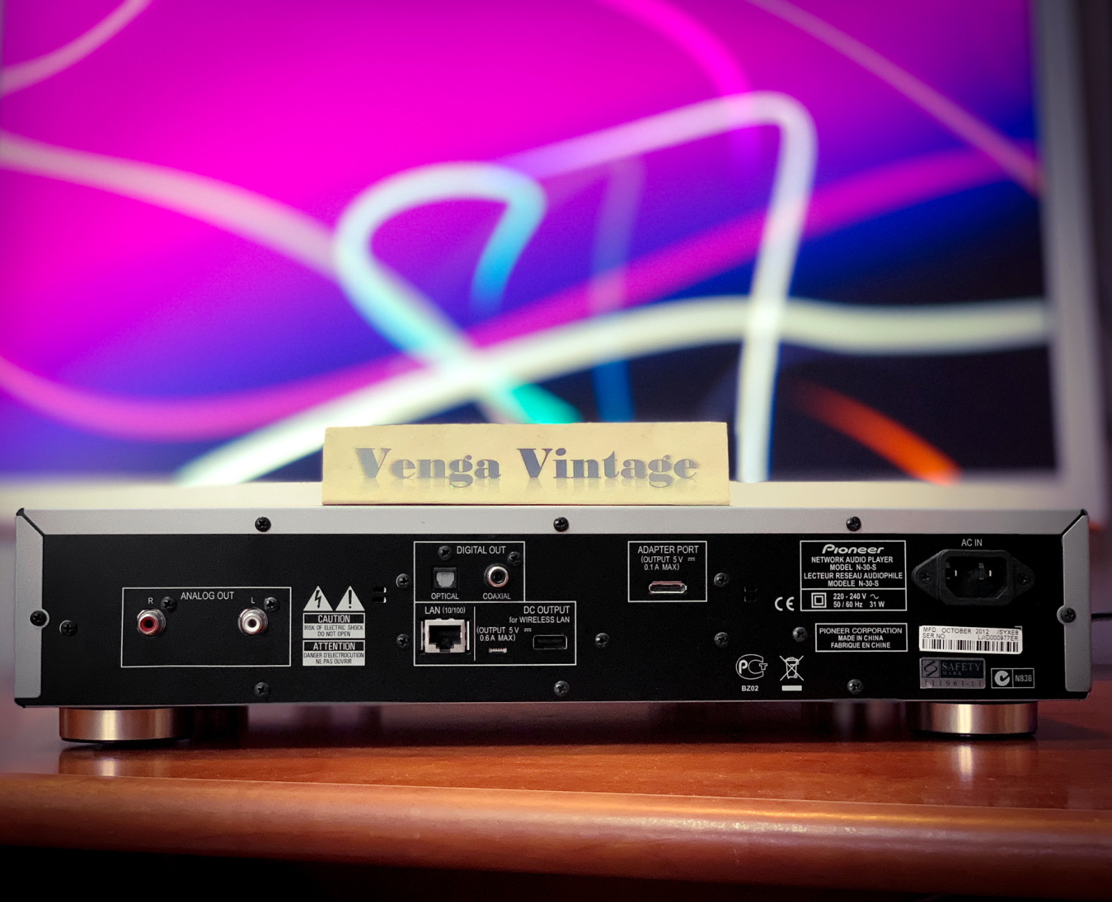 PIONEER N-30 🌈RaRe🌈 Network Streamer Genuine Bluetooth Adapter