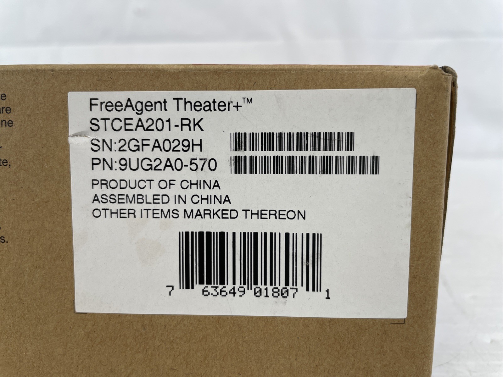 Seagate FreeAgent Theater+ USB 2.0 / Ethernet HD Media Player STCEA201-RK