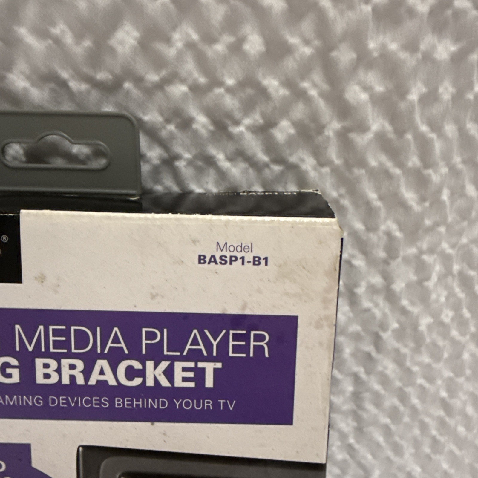 Sanus Streaming Media Player Mounting Bracket Model BASP1-B1